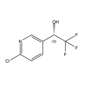 (1S)-1-(6-Chloropyridin-3-yl)-2,2,2-trifluoroethan-1-ol,(1S)-1-(6-Chloropyridin-3-yl)-2,2,2-trifluoroethan-1-ol