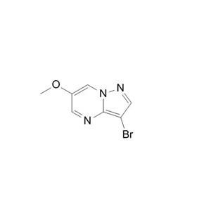 3-Bromo-6-methoxypyrazolo[1,5-a]pyrimidine,3-Bromo-6-methoxypyrazolo[1,5-a]pyrimidine