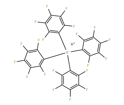 四(五氟苯基)硼酸,Hydrogen tetrakis(pentafluorophenyl)borate