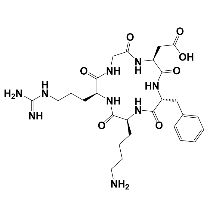 整合素抑制剂多肽cyclo (Arg-Gly-Asp-d-Phe-Lys),c(RGDfK)