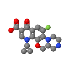 6-哌嗪加替沙星,1-Cyclopropyl-6-fluoro-8-Methoxy-4-oxo-7-(piperazin-1-yl)1,4-dihydroquinoline-3-carboxylic acid