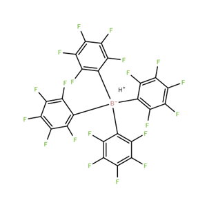 四(五氟苯基)硼酸,Hydrogen tetrakis(pentafluorophenyl)borate