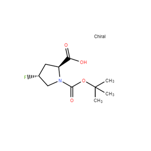 (2R,4S)-N-BOC-4-氟-D-脯氨酸