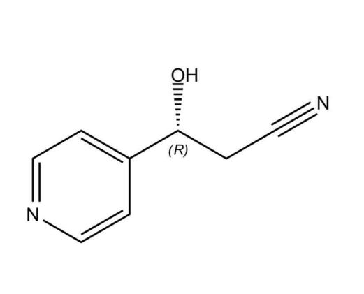 (R)-3-hydroxy-3-(pyridin-4-yl)propanenitrile,(R)-3-hydroxy-3-(pyridin-4-yl)propanenitrile