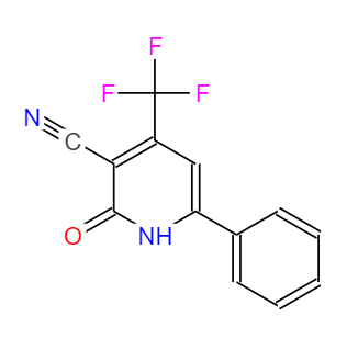 1,2-二氢-2-羰基-6-苯基-4-(三氟甲基)3-吡啶甲腈,2-OXO-6-PHENYL-4-(TRIFLUOROMETHYL)-1,2-DIHYDRO-3-PYRIDINECARBONITRILE