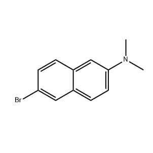 6-溴-N,N-二甲基萘-2-胺,6-bromo-N,N-dimethylnaphthalen-2-amine