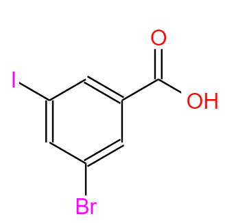 3-碘-5-溴苯甲酸,3-bromo-5-iodobenzoic acid