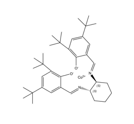 (1S,2S)-(+)-1,2-环己二胺-N,N'-双(3,5-二叔丁基亚水杨基)钴(Ⅱ),2,2'-{(1S,2S)-1,2-Cyclohexanediylbis[nitrilo(E)methylylidene]}bis [4,6-bis(2-methyl-2-propanyl)phenol] - cobalt (1:1)