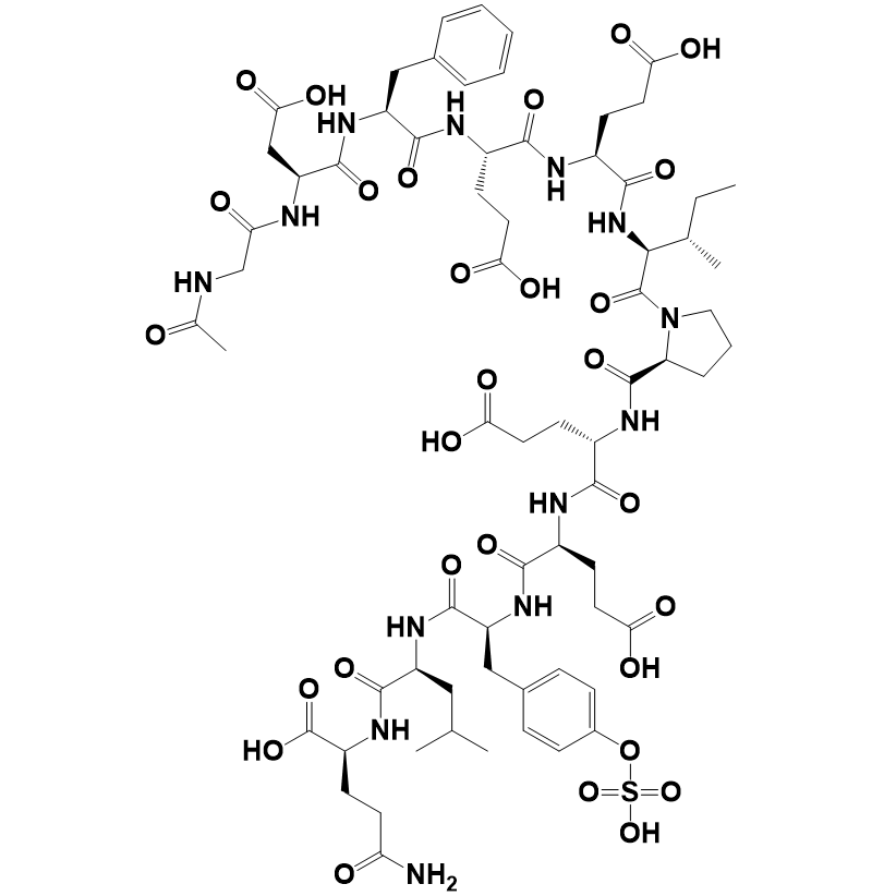 乙酰水蛭素 (54-65)（硫酸化）,Acetyl-Hirudin (54-65) (sulfated)