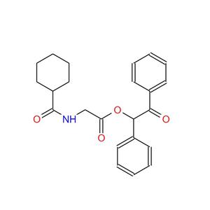 Glycine, N-(cyclohexylcarbonyl)-, 2-oxo-1,2-diphenylethyl ester