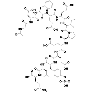 乙酰水蛭素 (54-65)（硫酸化）
