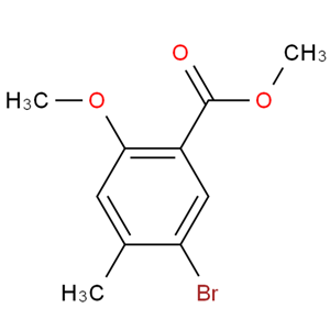 5-溴-2-甲氧基-4-甲基苯甲酸甲酯