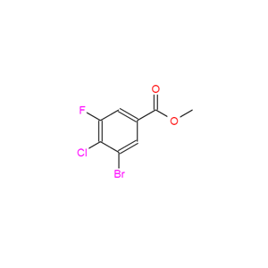 3-溴-4-氯-5-氟苯甲酸甲酯,Methyl 3-broMo-4-chloro-5-fluorobenzoate