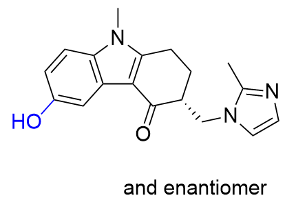 昂丹司瓊雜質(zhì)05,6-hydroxy-9-methyl-3-((2-methyl-1H-imidazol-1-yl)methyl)-1,2,3,9-tetrahydro-4H-carbazol-4-one