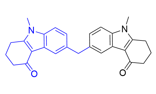 昂丹司琼杂质07,6,6'-methylenebis(9-methyl-1,2,3,9-tetrahydro-4H-carbazol-4-one)