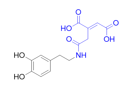 多巴胺杂质11,2-(2-((3,4-dihydroxyphenethyl)amino)-2-oxoethyl)fumaric acid