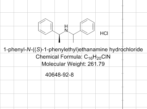 (S,S)-双-(1-苯基乙基)胺盐酸盐,(-)-Bis[(S)-1-phenylethyl]amine hydrochloride