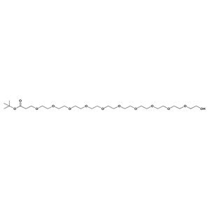 羟基-PEG10-叔丁酯,Hydroxy-PEG10-t-butyl ester