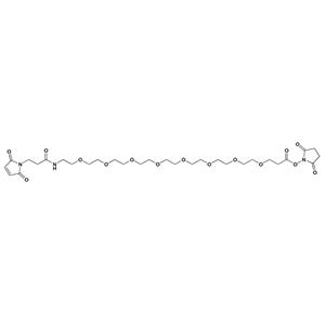 马来酰亚胺-酰胺-PEG8-琥珀酰亚胺酯,Mal-amido-PEG8-NHS Ester