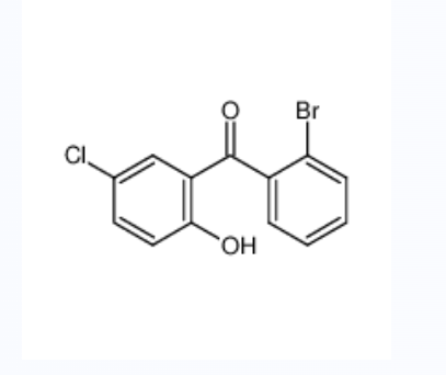 (2-bromophenyl)(5-chloro-2-hydroxyphenyl)methanone,(2-bromophenyl)(5-chloro-2-hydroxyphenyl)methanone