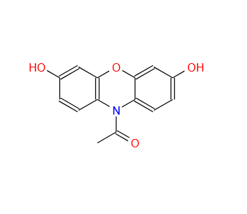 10-乙酰基-3,7-二羟基吩嗪,10-ACETYL-3,7-DIHYDROXYPHENOXAZINE