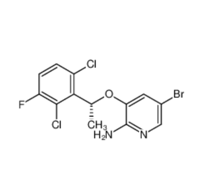 [5-溴-3-[(1R)-(2,6-二氯-3-氟苯基)乙氧基]吡啶-2-基]胺,(R)-5-bromo-3-(1-(2,6-dichloro-3-fluorophenyl)ethoxy)pyridin-2-amine