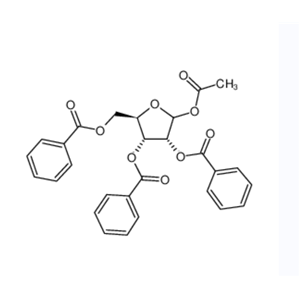 1-乙酰基-三-苄氧基-罗伯糖,1-O-ACETYL-2,3,5-TRI-O-BENZOYL-D-RIBOFURANOSE