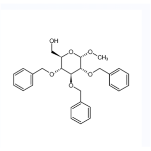 甲基-2,3,4-三-O-苄基-alpha-D-吡喃葡萄糖苷,Methyl 2,3,4-tri-O-benzyl-alpha-D-glucopyranoside