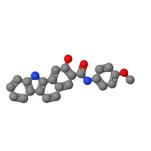 2-羟基-N-(4-甲氧基苯基)-11H-苯并[a]咔唑-3-甲酰胺,2-Hydroxy-N-(4-methoxyphenyl)-11H-benzo[a]carbazole-3-carboxamide