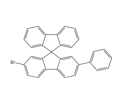 2-溴-7-苯基-9,9′-螺二[9H-芴],2-Bromo-7-phenyl-9,9′-spirobi[9H-fluorene]