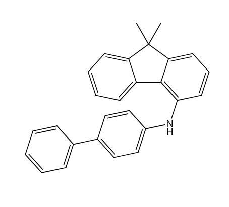N-[1,1′-联苯]-4-基-9,9-二甲基-9H-芴-4-胺,N-[1,1′-Biphenyl]-4-yl-9,9-dimethyl-9H-fluoren-4-amine