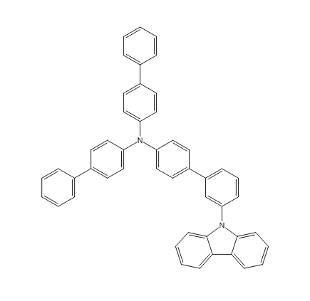 N,N-双([1,1′-联苯]-4-基)-3′-(9H-咔唑-9-基)[1,1′-联苯]-4-胺,N,N-Bis([1,1′-biphenyl]-4-yl)-3′-(9H-carbazol-9-yl)[1,1′-biphenyl]-4-amine