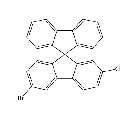 2-氯-6-溴-9,9'-螺二芴,2-Chloro-6-bromo-9,9'-spirobifluorene