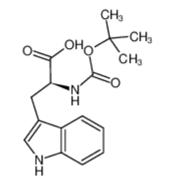 N-叔丁氧羰基-L-色氨酸,N-[(tert-Butoxy)carbonyl]-L-tryptophan