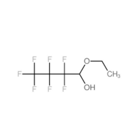 1-ethoxy-2,2,3,3,4,4,4-heptafluorobutan-1-ol,1-ethoxy-2,2,3,3,4,4,4-heptafluorobutan-1-ol