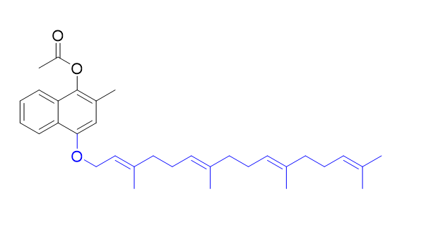 维生素K2杂质15,2-methyl-4-(((2E,6E,10E)-3,7,11,15-tetramethylhexadeca-2,6,10,14- tetraen-1-yl)oxy)naphthalen-1-yl acetate