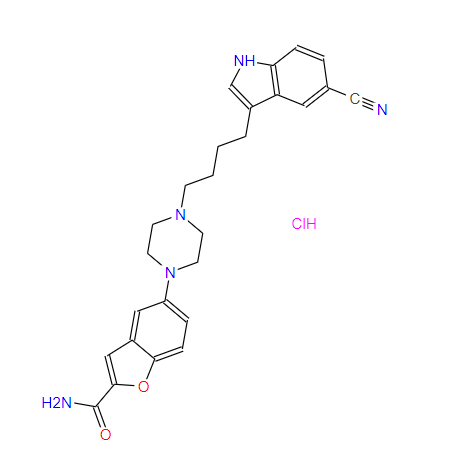 维拉唑酮,vilazodone hydrochloride