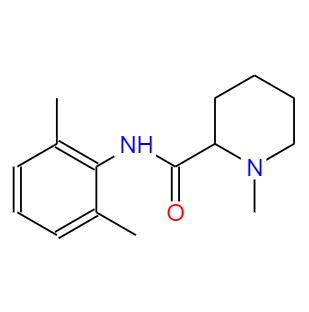 2-甲基-2,6-壬二烯-1-胺,N-(2,6-dimethylphenyl)-1-methylpiperidine-2-carboxamide