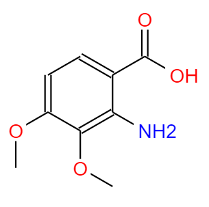 2-氨基-3,4-二甲氧基苯甲酸,2-Amino-3,4-dimethoxybenzoicacid