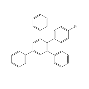 4′′-溴-3′,5′-二苯基-1,1′:2′,1′′-三联苯,4′′-Bromo-3′,5′-diphenyl-1,1′:2′,1′′-terphenyl