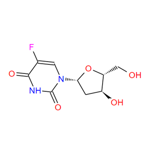 5-氟-2'-脱氧脲核苷；50-91-9