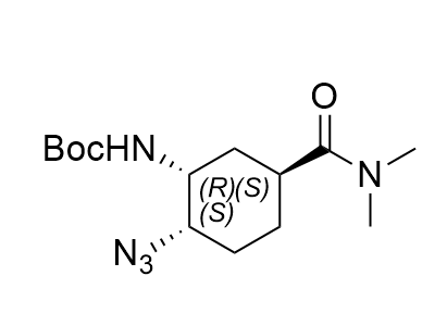 依度沙班杂质33,tert-butyl ((1R,2S,5S)-2-azido-5-(dimethylcarbamoyl)cyclohexyl)carbamate