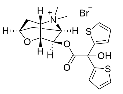 噻托溴铵杂质13,(2S,3aS,5R,6R,6aR)-6-(2-hydroxy-2,2-di(thiophen-2-yl)acetoxy)-4,4-dimethylhexahydro-2H-2,5-methanofuro[3,2-b]pyrrol-4-ium bromide