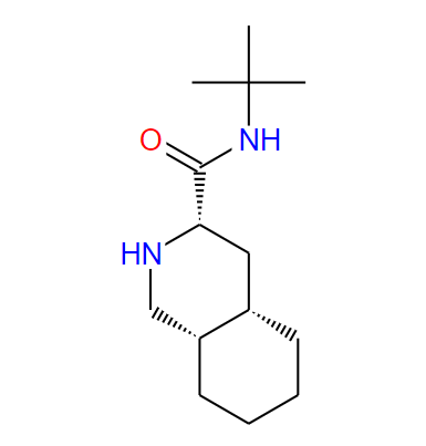 N-叔丁基-十氫異喹啉-3(S)-甲酰胺,(<i>S</i>)-<i>N</i>-<i>tert</i>-Butyldecahydroisoquinoline-3-carboxamide