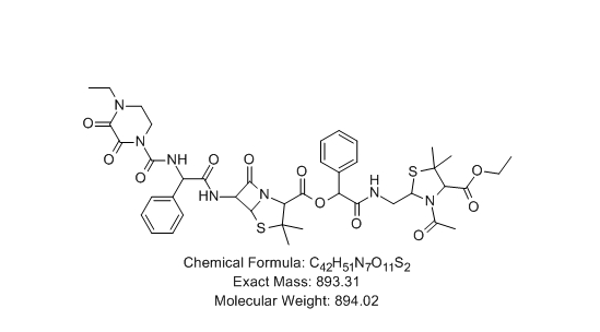 哌拉西林USP雜質(zhì)W(二聚乙酯),Piperacilin USP Impurity W