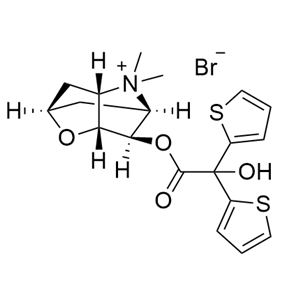 噻托溴铵杂质13,(2S,3aS,5R,6R,6aR)-6-(2-hydroxy-2,2-di(thiophen-2-yl)acetoxy)-4,4-dimethylhexahydro-2H-2,5-methanofuro[3,2-b]pyrrol-4-ium bromide