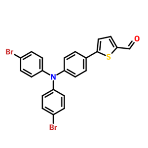 5-(4-(双(4-溴苯基)氨基)苯基)噻吩-2-甲醛