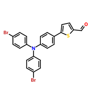 5-(4-(雙(4-溴苯基)氨基)苯基)噻吩-2-甲醛