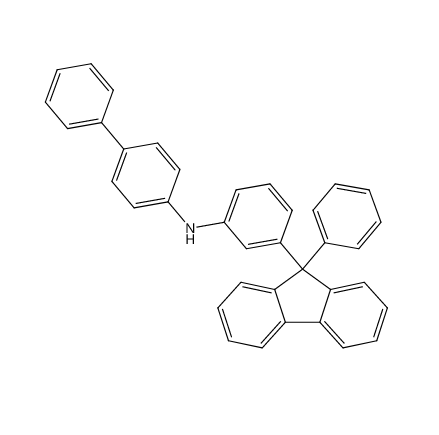 N-[3-(9-苯基-9H-芴-9-基)苯基]-[1,1′-联苯]-4-胺,N-[3-(9-Phenyl-9H-fluoren-9-yl)phenyl]-[1,1′-biphenyl]-4-amine