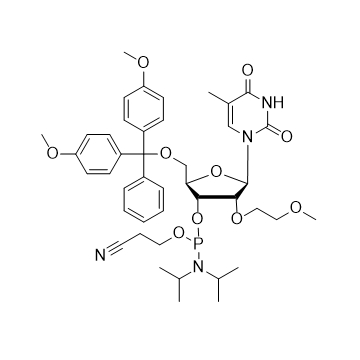 5-Me-2'-O-MOE-U 亚磷酰胺单体,5-Me-DMT-2'-O-MOE-U-CE-Phosphoramidite